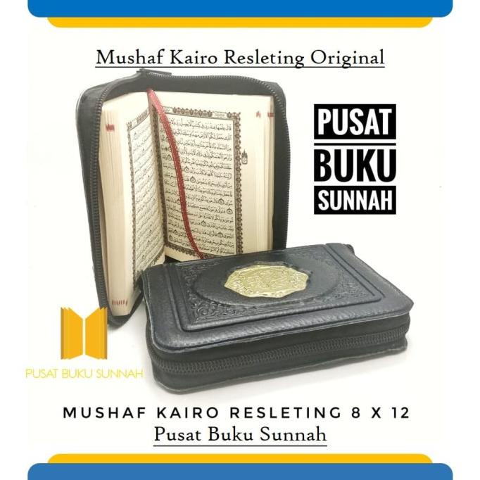 Al Quran Saku Import Kairo Resleting Khat Utsmani Original Darussalam