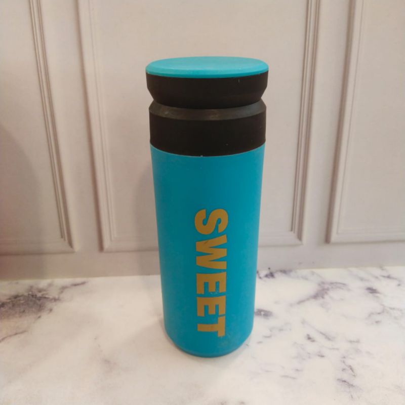 BOTOL MINUM KACA SWEET 500ml//BOTOL MINUM UNIK