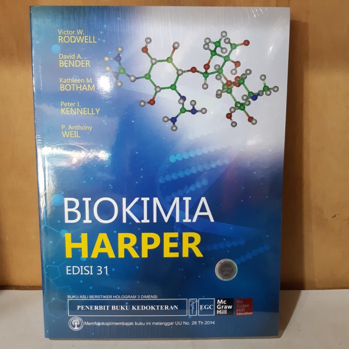 Produk Terbaru Biokimia Harper Edisi 31 - Victor W Rodwell