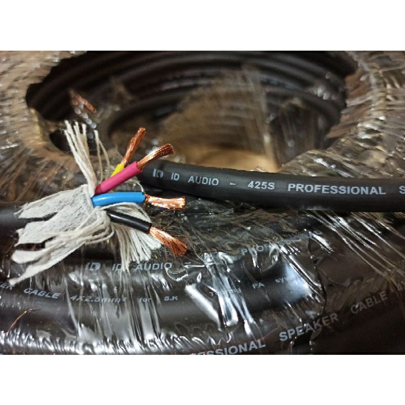 Kabel speaker isi 4 ID audio ID425s(4×2.5)100m