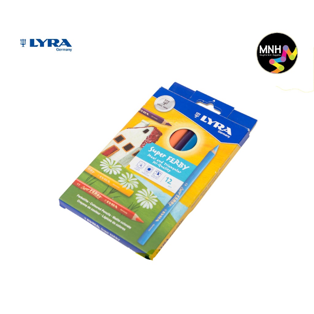 

Lyra-Super Ferby Colour Pencil 12Pcs