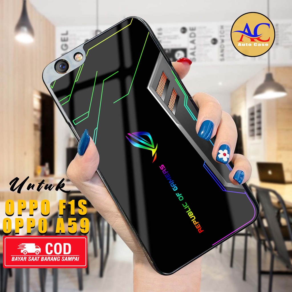 Case OPPO F1S OPPO A59 Terbaru - Auto Case [ ROG ] Kesing OPPO F1S OPPO A59  - Case Hp - Casing Hp -