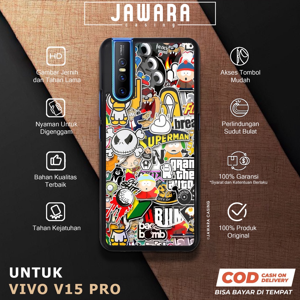 Case Vivo V15 Pro Casing Vivo V15 Pro Jawara Casing [GRFY] Case Glossy Case Aesthetic Custom Case An