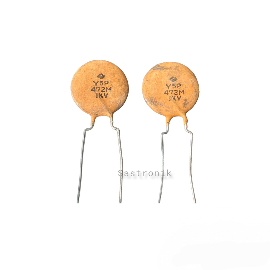 kapasitor 472 1kv keramik coklat original ready