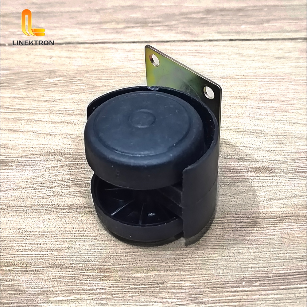 RODA PLASTIK CASTER / RODA PLASTIK RAK MEJA KURSI LEMARI PLAT 1.5 INCH