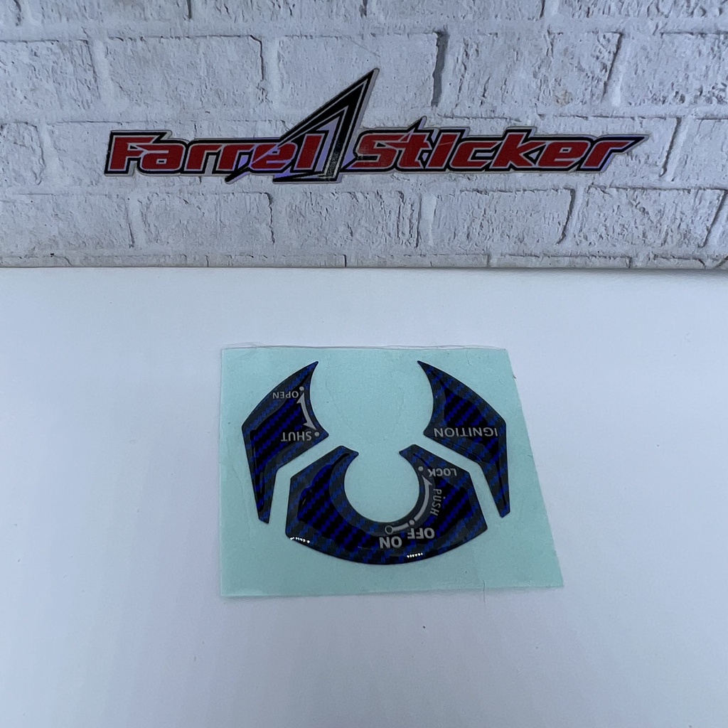 stiker kunci kontak satria fu 150 Facelift sticker kontak Satria