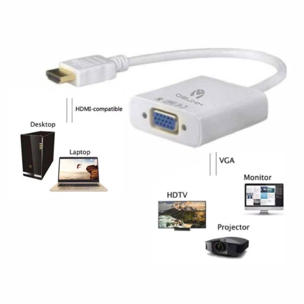 KABEL HDMI MIKUSO TO VGA PLUS AUDIO CBL-018