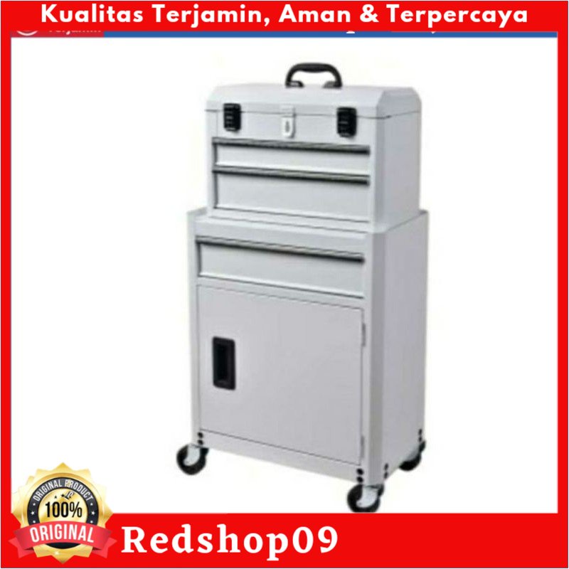 Tactix 2 In 1 Kabinet with Kotak Perkakas