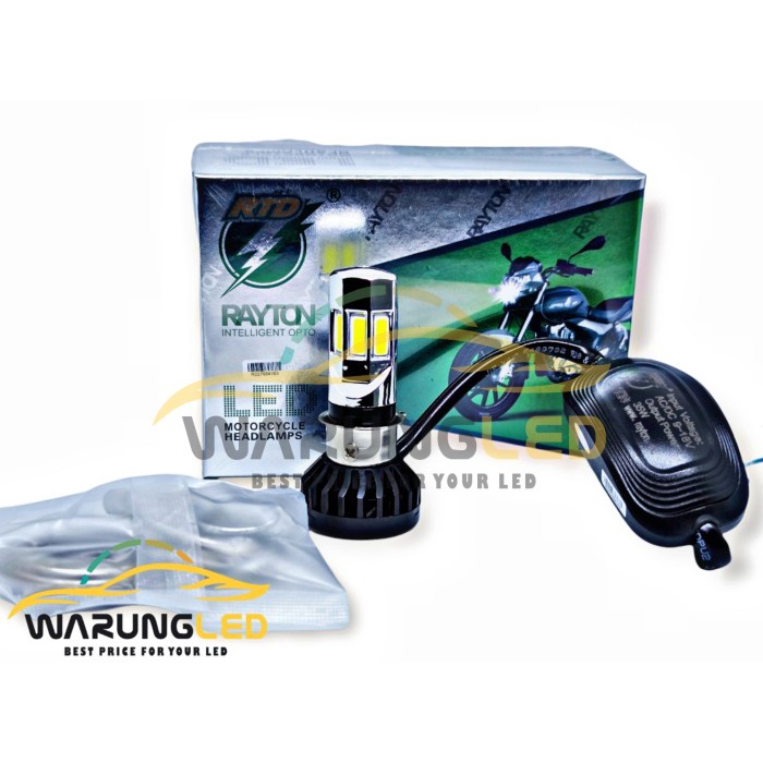 LAMPU LED RTD 6 SISI MOTOR MOBIL ORIGINAL RAYTON