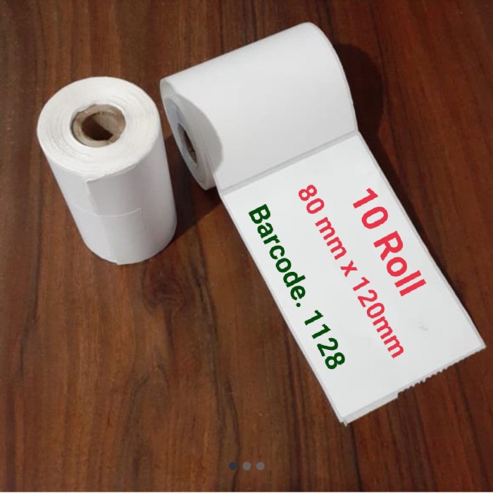 

Kertas Thermal Label Sticker Thermal 80X120 U/ Panda Prj-80Bl Printer Bluetooth Mobil