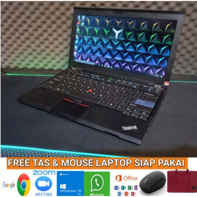 Laptop Lenovo Thinkpad X220 core i5  Ram 8GB SSD 128gb / 500Gb  windows 10 like - New