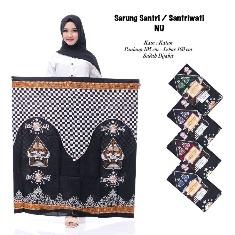 sarung katun wanita pria anak anak dewasa sarung batik pekalongan// sarung santri putri// sarung pre