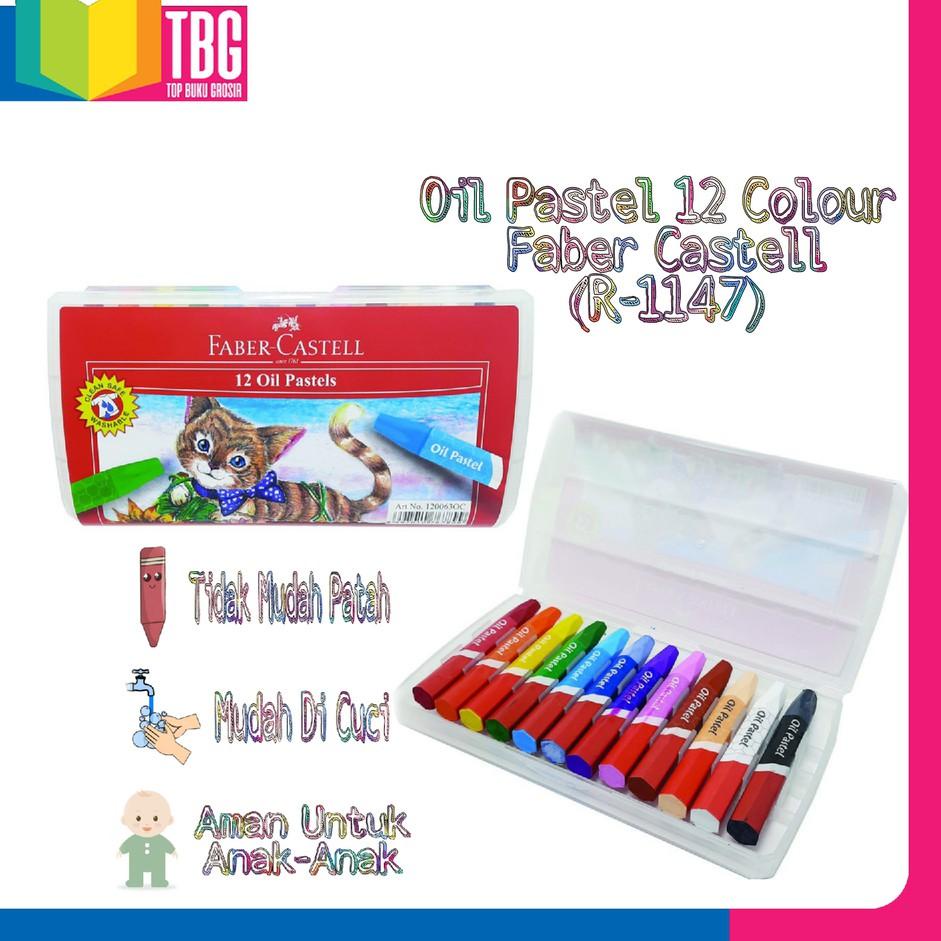 

Ready Terunik OIL PASTEL 12C FABER CASTELL/ CRAYON OIL PASTEL 12 WARNA (R-1147)