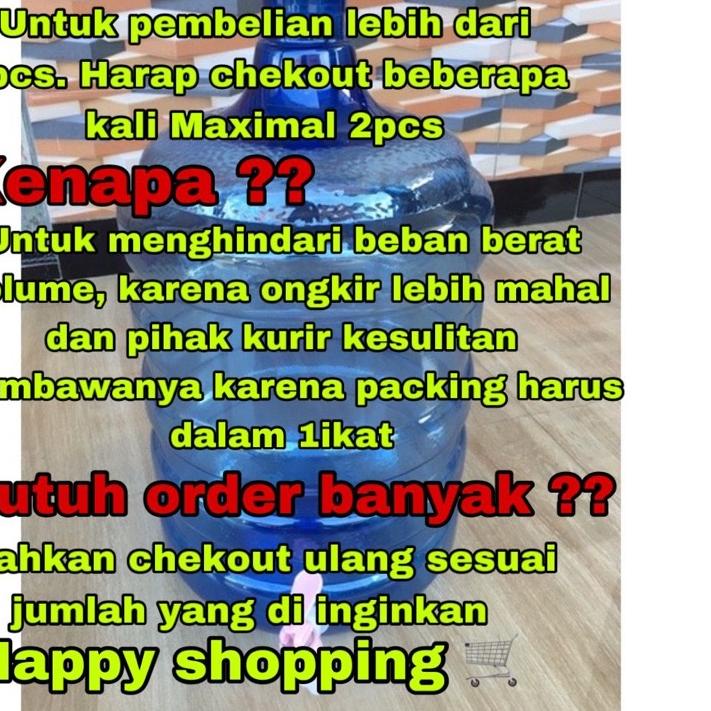 Harga Potongan Galon kran / Galon kosong / galon kosong 19 liter / galon kosong murah