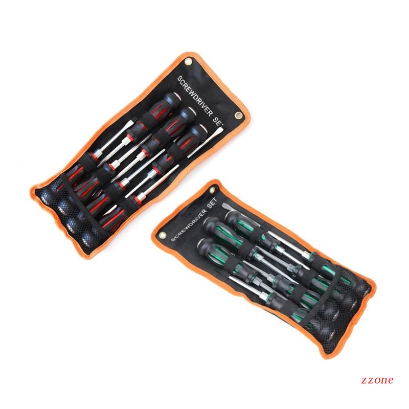 Zzz 7pcs / Set Obeng Presisi Kombinasi Anti slip Untuk Alat Pertukangan