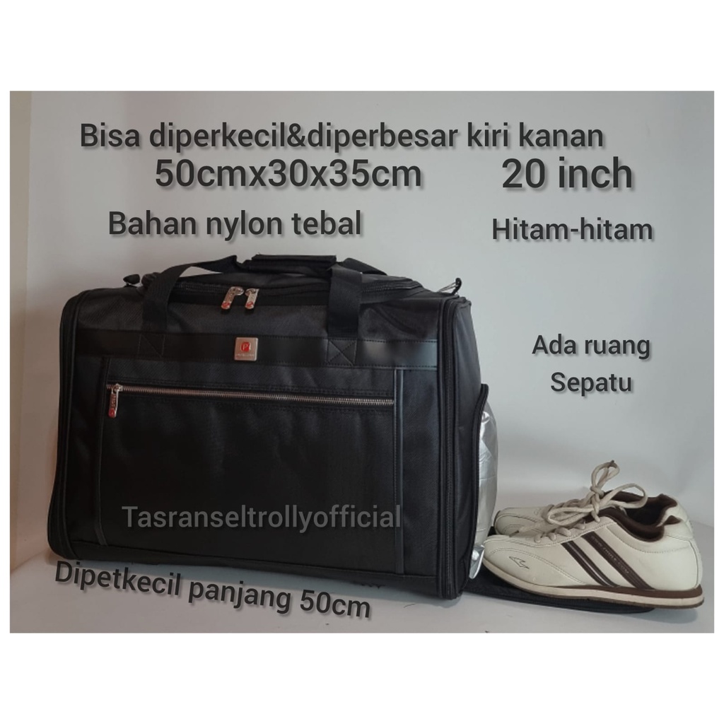 Tas Pakaian Travel Bag Polo Interclub 70x30x35 size Jumbo 100%original