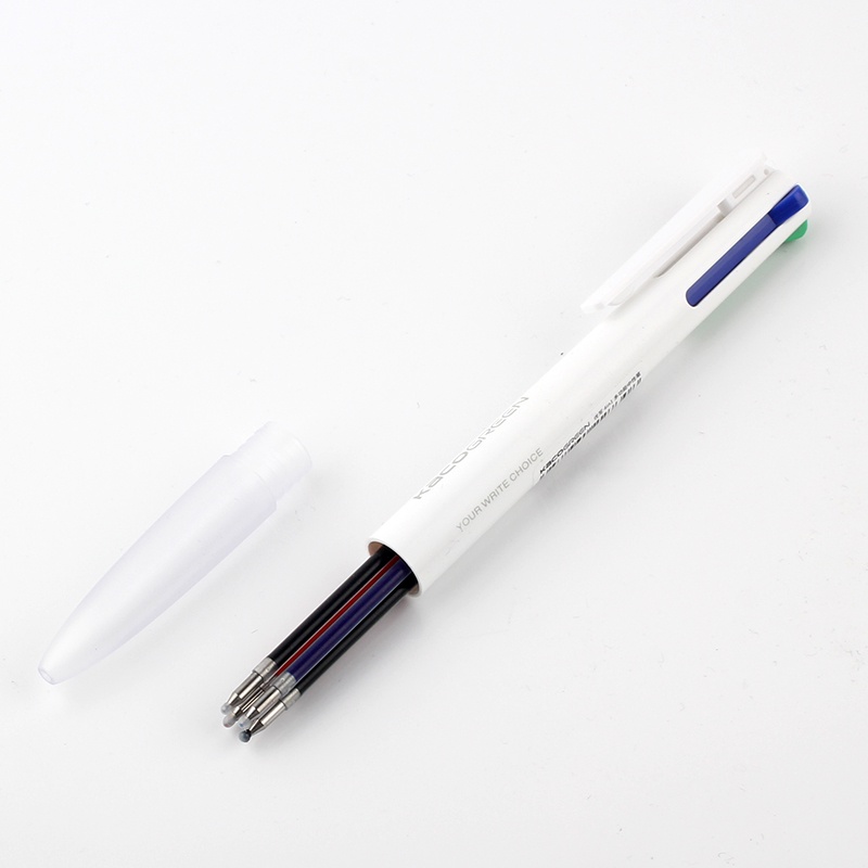 Pulpen 4 in 1 Multifunction Gel Pena Pulpen Bolpoin 0.5mm 1 PCS K1041