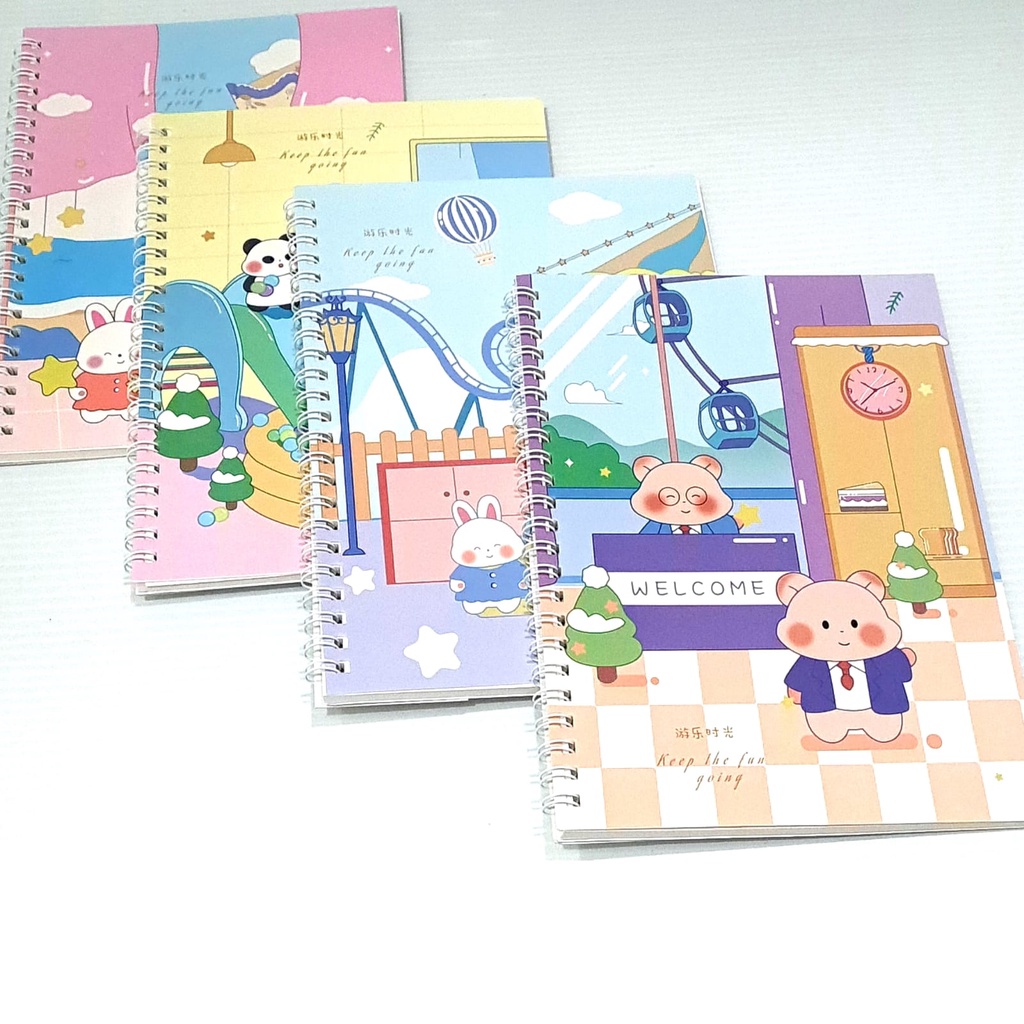 

Buku Spiral Diary A5 ANIMAL