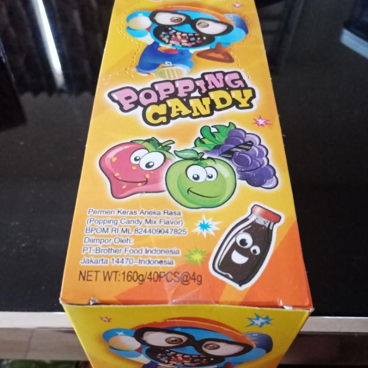 

STAR BRANDS popping candy mix flavour 40 pcs grosir