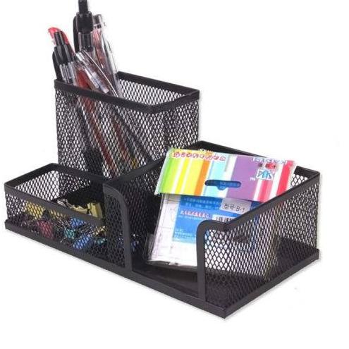 

Miliki - TEMPAT PULPEN MEJA TEMPAT ALAT TULIS PENSIL PEN HOLDER MEJA BESI BESAR STATIONERY STAND ✓