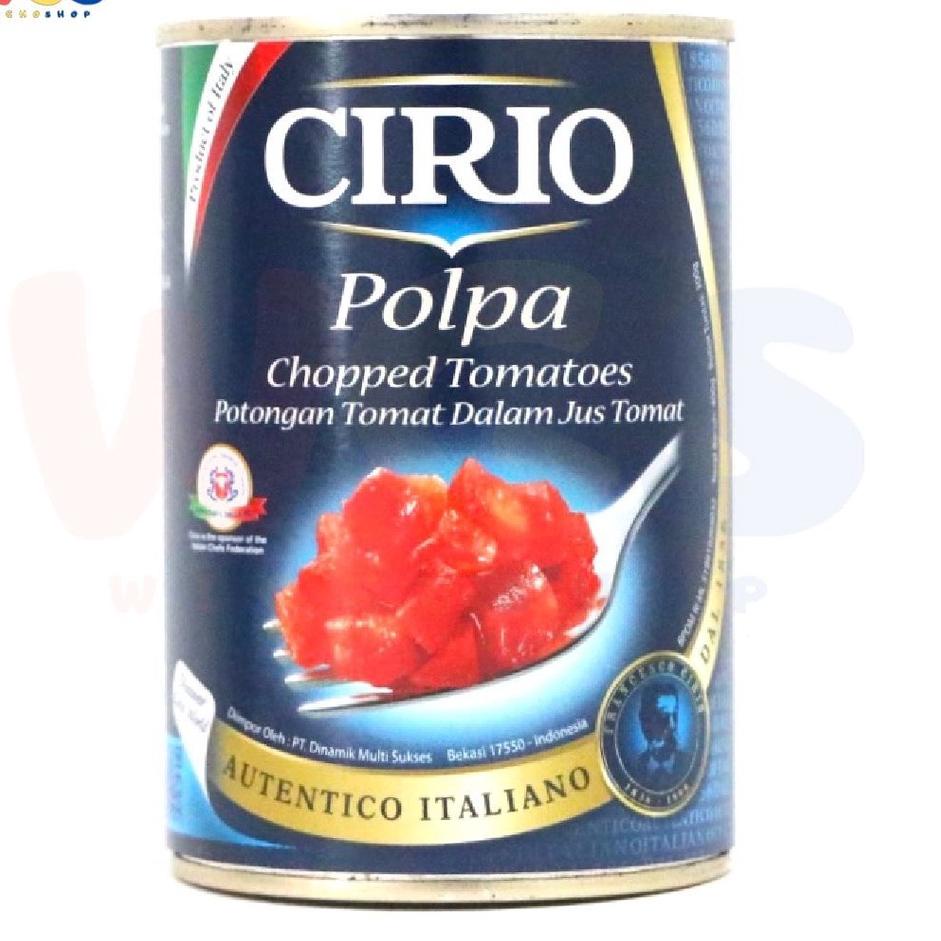 

TRXDd2D7--Cirio Polpa Chopped Tomatoes 400 gr - Tomat Potongan