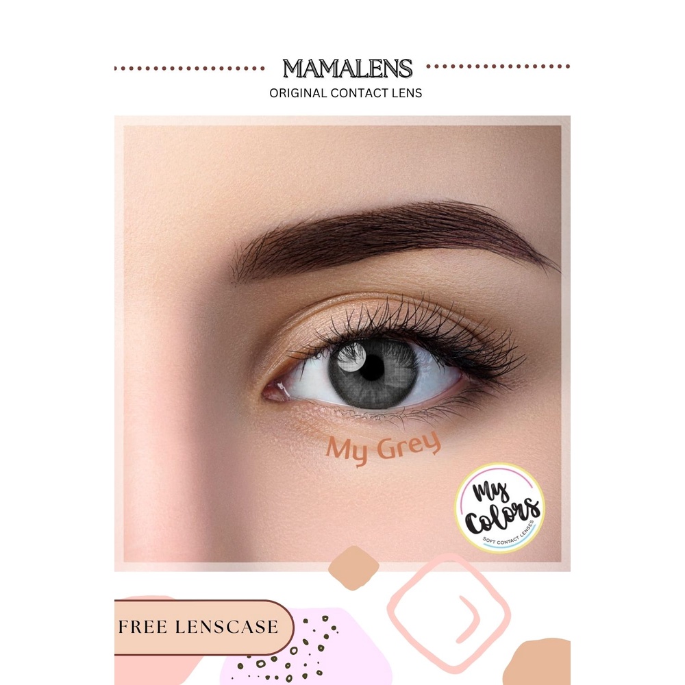 SOFTLENS MY COLORS BY GELFLEX DIA 15MM | NORMALL ONLY! + FREE LENSCASE - MAMALENS