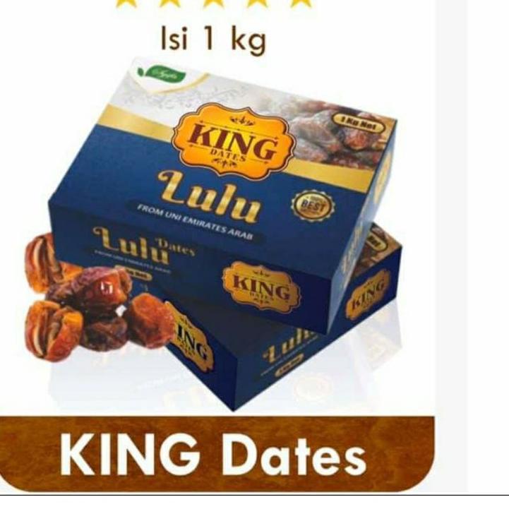 

Promo besar--kurma lulu 1kg KING dates