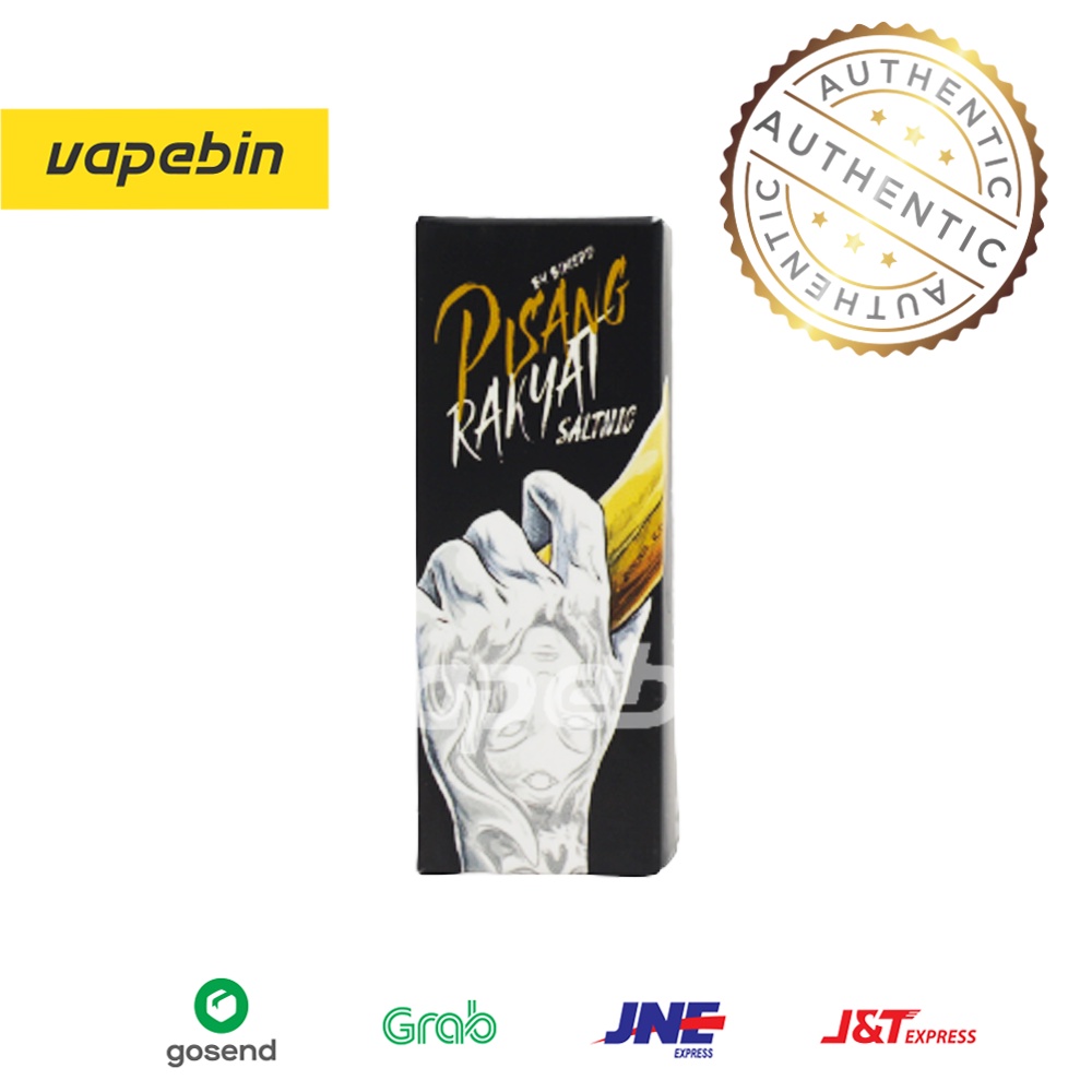 LIQUID PISANG RAKYAT SALT NIC - FOOM PISANG RAKYAT SALTNIC 30ML