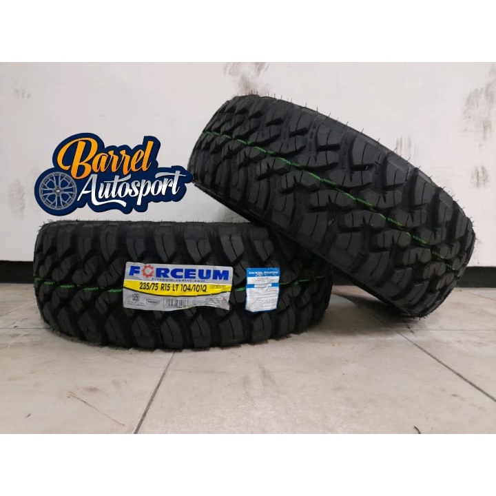 Ban Lapangan 235/75 R15 Forceum M/T Ban Lokal Berkualitas