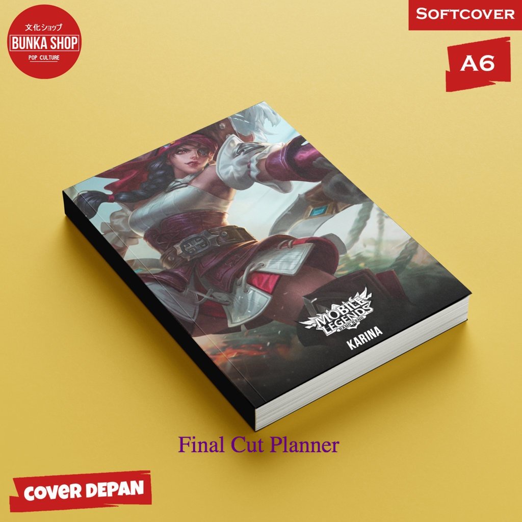

Pocket Note Mobile Legends Karina Softcover A6 Buku Tulis Catatan Notes Agenda Planner Jurnal .
