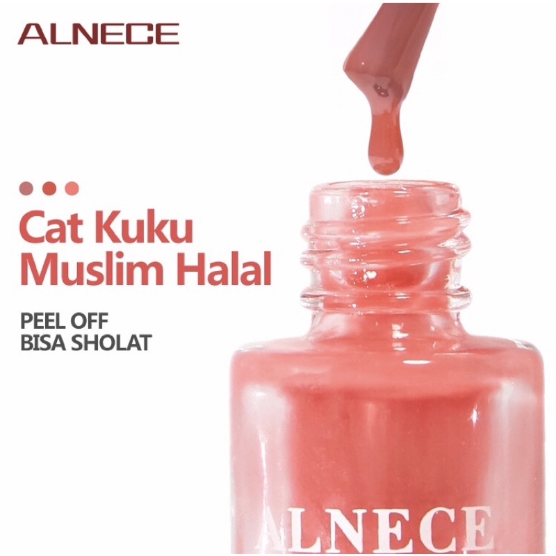 ALNECE KUTEK | Kutek Peel Off | Kutek Halal | Kuteks/Cat Kuku Halal