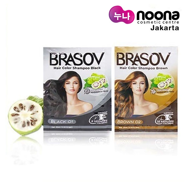 BRASOV HAIR COLOR SHAMPOO (SACHET)