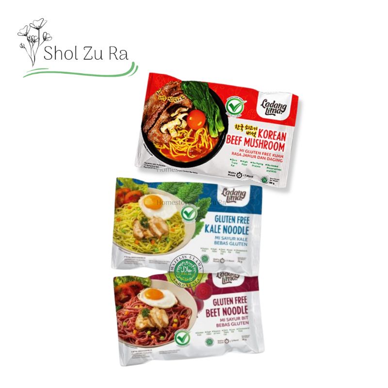 

Mie Instan Gluten Free - Ladang Lima | Mie Instan Sehat,Non MSG