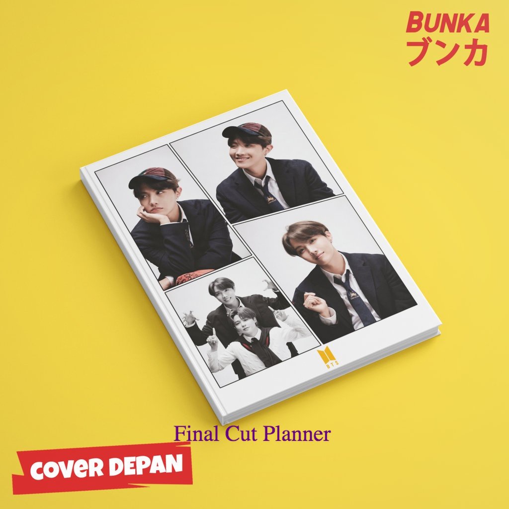 

Notebook KPOP BTS Frame J Hope Hardcover A5 Buku Tulis Catatan Note Agenda Planner Jurnal .