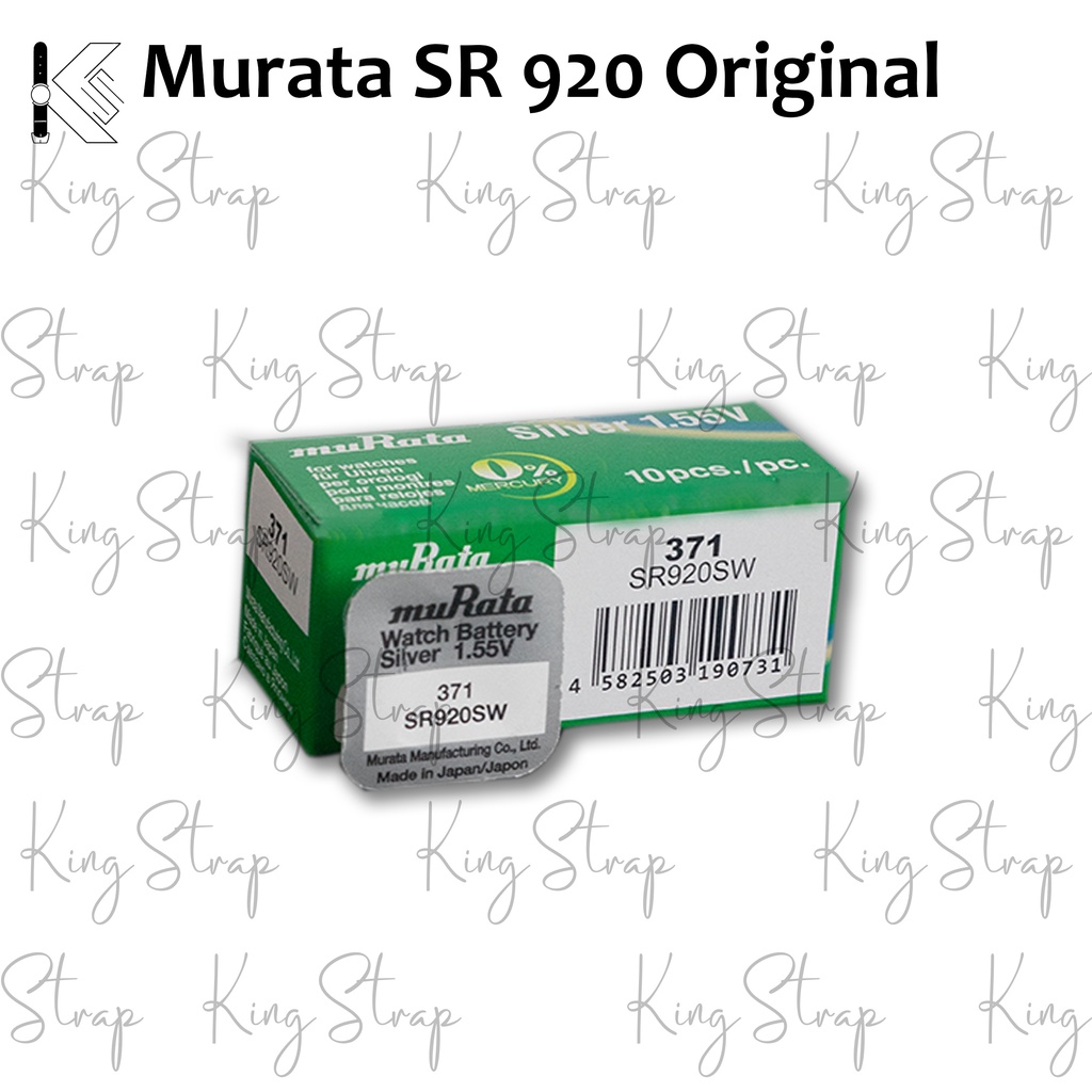 Baterai Murata 920 Original Single Pack