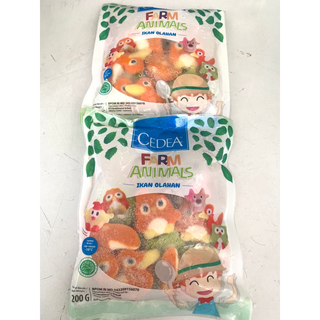 Cedea Karakter Olahan ikan Farm (ANIMAL) 200gr