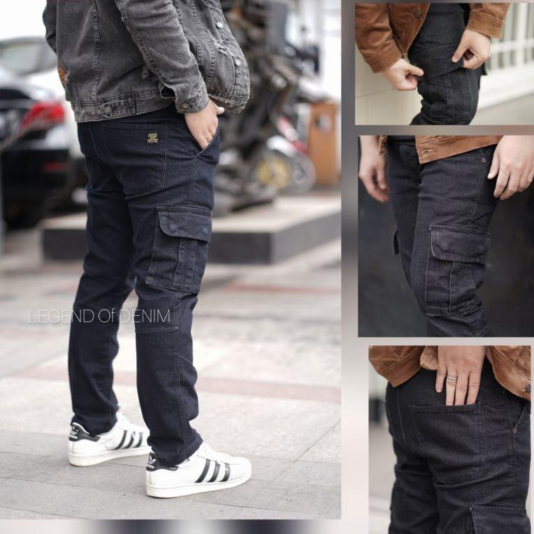 CARGO JEANS | jeans cargo | kargo jeans pria | cargo denim | celana cargo panjang jeans | cargo jean