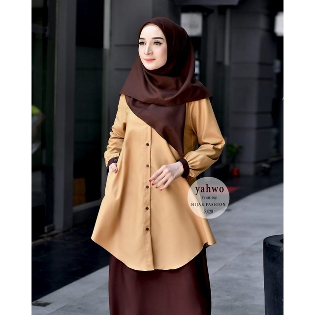 SET ROK PEMDA KHEKI R 020/PAKAIAN DINAS WANITA TERBARU/SET ROK PUTIH PUTIH/BAJU SETELAN WANITA BAHAN TOYOBO/BAJU KERJA WANITA/SERAGAM KHAKI SET ROK WANITA/BAJU GURU/SERAGAM PNS PDH KHAKI/SERAGAM KHAKI WANITA TERBARU TERLARIS/YAHWO HIJAB FASHION