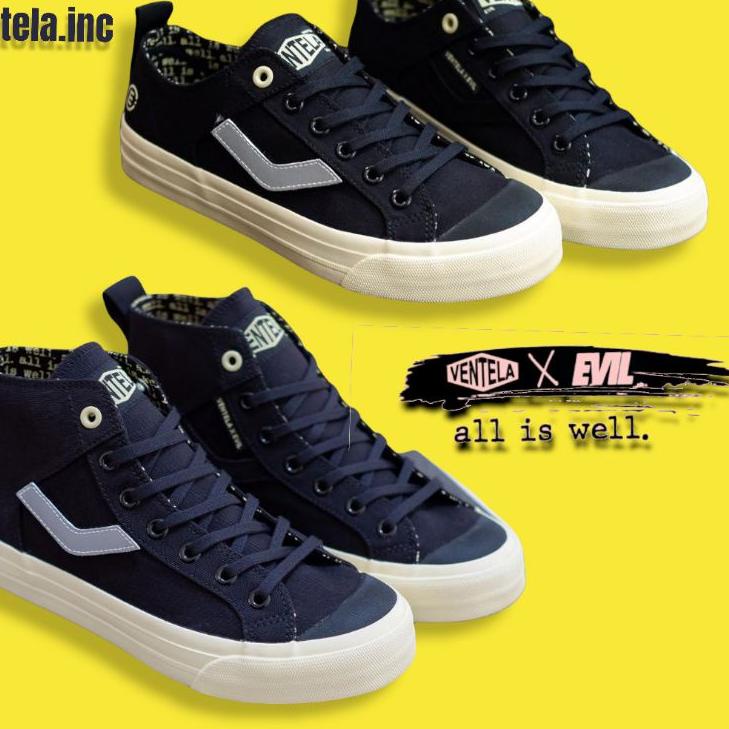 Termurah Ventela x Evil Papa Gading All is well - sepatu vantela original