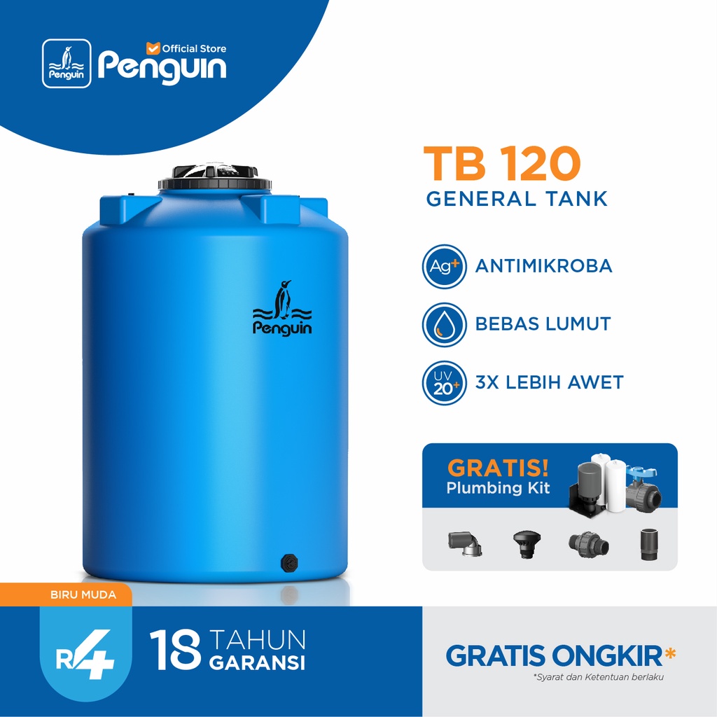 Penguin Tangki | Toren | Tandon Air TB 120 1200 liter