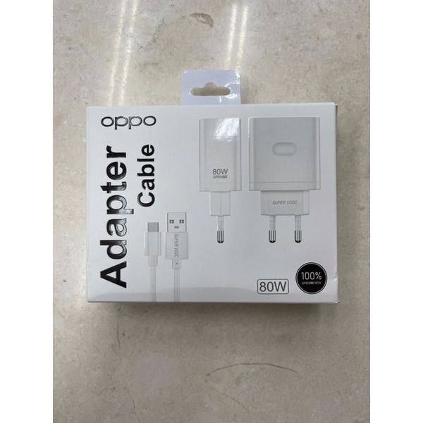 Charger OPPO Model Original 80W Colokan Type-C Support VOOC