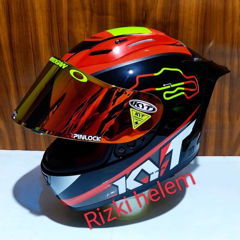 helm full face kyt rc seven paket ganteng kyt rc7 Paket Ganteng