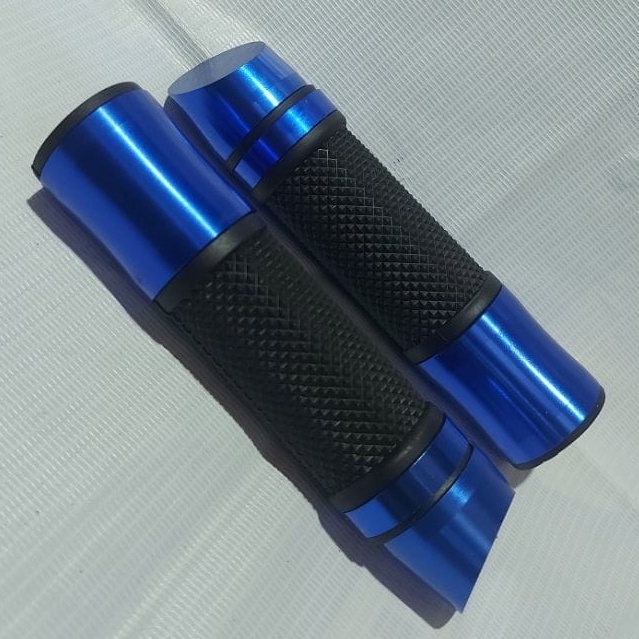 sepasang grip plus jalu miring cnc handgrip jalu miring grip jalu cnc universal bisa untuk semua motor