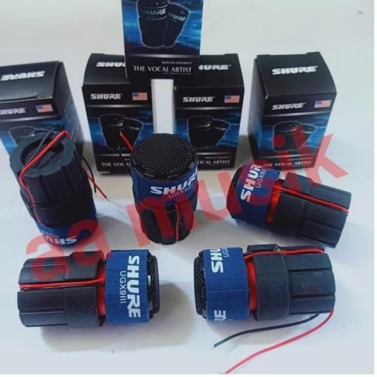 Code2i2Hw--SPUL MIC SHURE UGX9III UNTUK MIC WIRELESS DAN MIC KABEL SPUL UGX 9 III