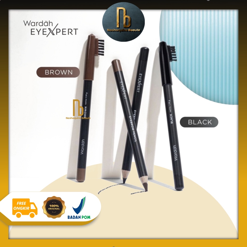 WARDAH Eyexpert Eyebrow Pencil - Pencil Alis