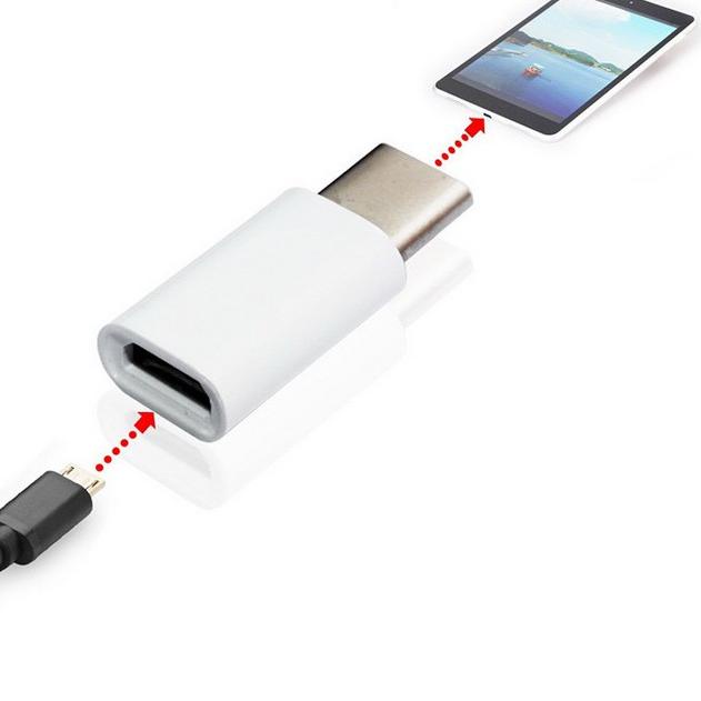 Buruan Dapetin--Converter Adaptor Micro USB to Type C Connector Konektor Adapter Tipe Samsung XiaoMi