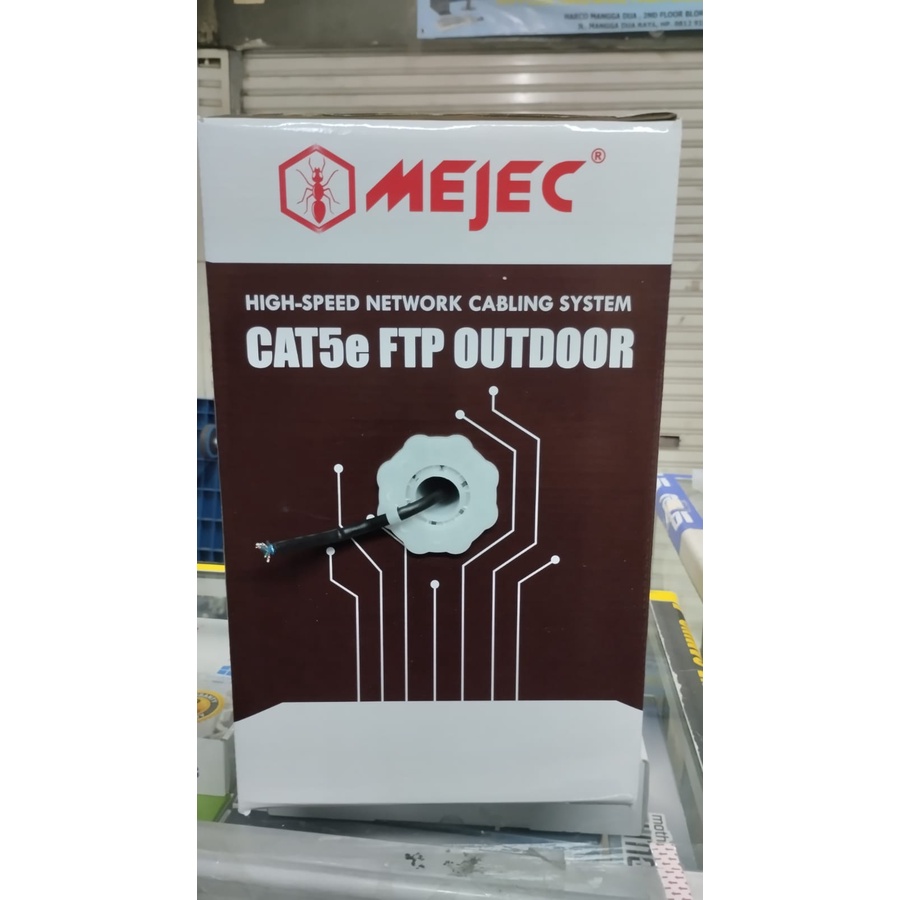 KABEL LAN FTP CAT 5e MEJEC OUTDOOR / MEJEC CAT5e FTP OUTDOOR 305M RESMi