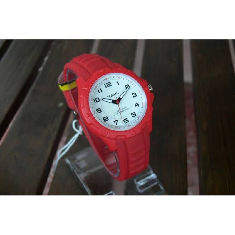 Lorus  R2381JX9 merah | Jam pria atau wanita merah