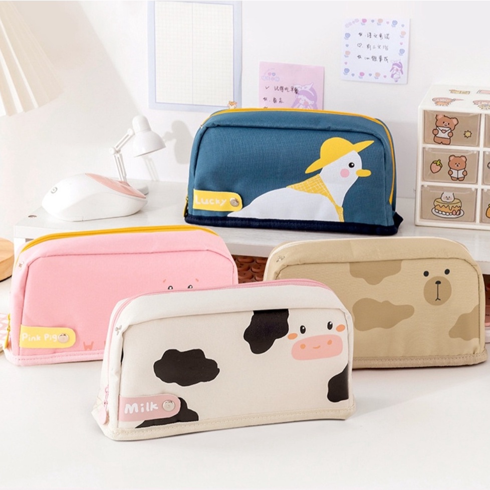 

Tempat Kotak Pensil Animal Resleting