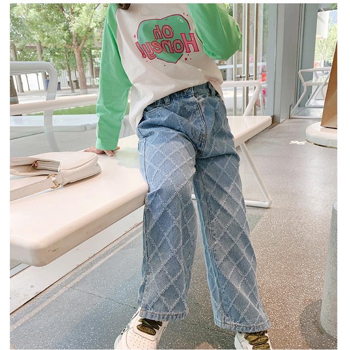 babyfit celana jeans diamaond crust celana panjang anak perempuan import sc-1026
